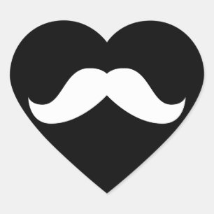 Mustache Sticker
