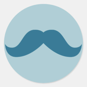 Mustache Sticker