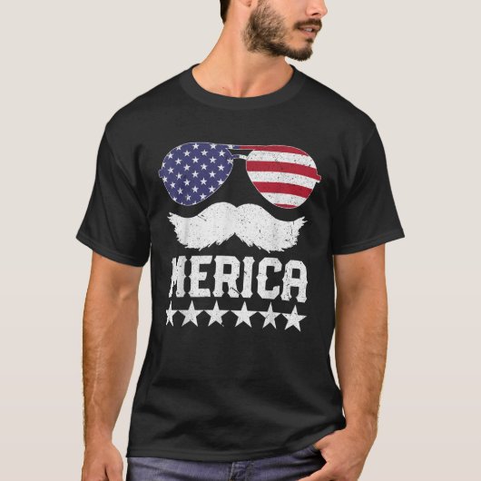 Mustache T-Shirt (Vorderseite)