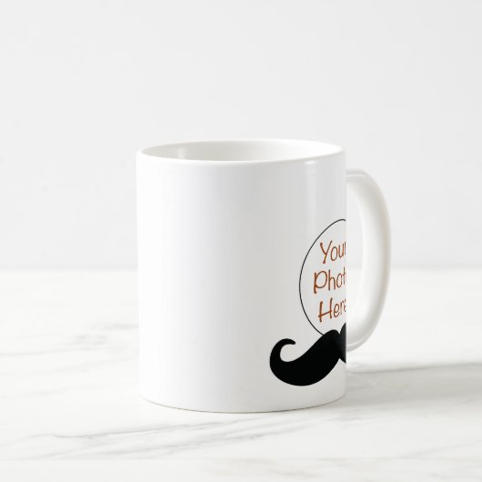 Mustache-Tasse Kaffeetasse (VorderseiteRechts)