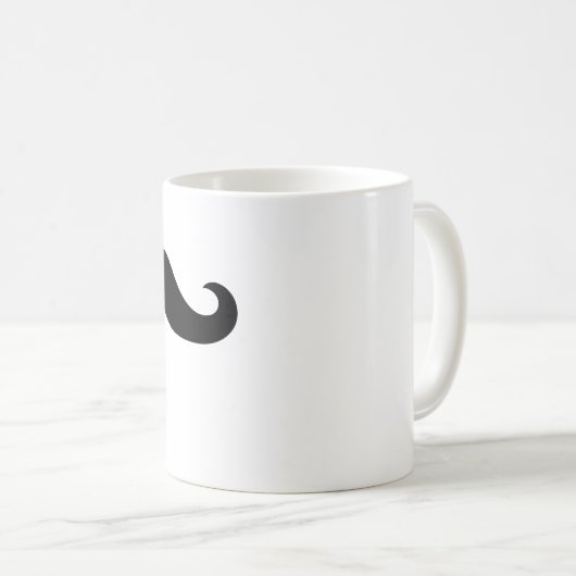 Mustache-Tasse - Rechts Kaffeetasse (VorderseiteRechts)