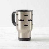Mustache-Tasse Reisebecher (Vorderseite Links)