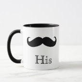 Mustache-Tasse Tasse (Links)