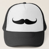 Mustache Truckerkappe (Vorderseite)