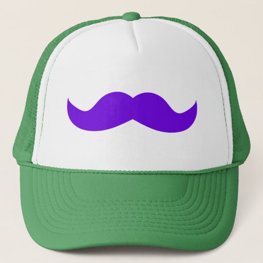 Mustache Truckerkappe (Vorderseite)