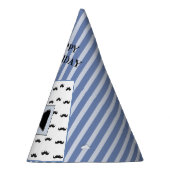 Mustache und Bow Krawatte Geburtstagsparty Hat Partyhütchen (Rechts)