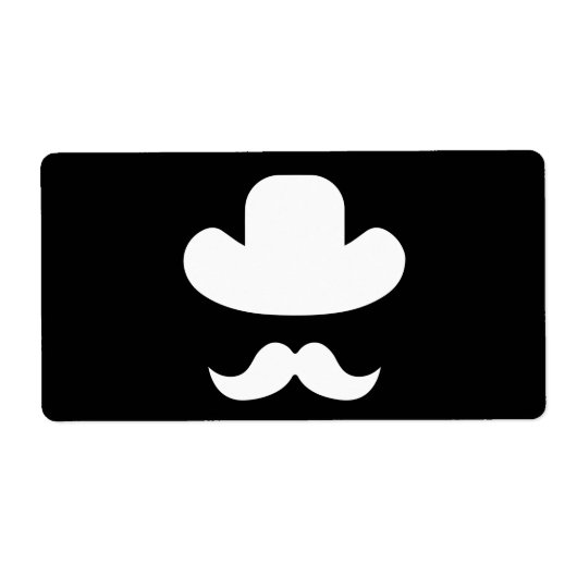 Mustache und Hut (Vorne)