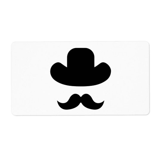 Mustache und Hut (Vorne)