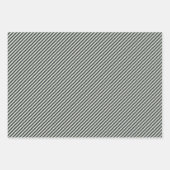 Mustache und Krawatte Hipster Pattern Trendy Men's Geschenkpapier Set (Vorderseite 2)