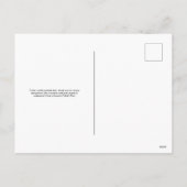 Mustache Vatertag Feiertagspostkarte (Rückseite)