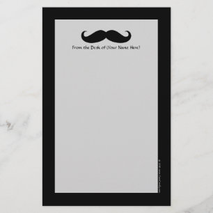Mustache verschleiert lustige Schnurrbart Gesichts Briefpapier