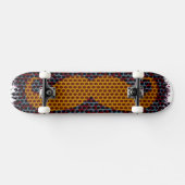 Mustache Vintag Skateboard (Horizontal)