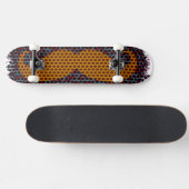Mustache Vintag Skateboard (Horizontal)