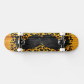 Mustache Vintag Wood #3 Skateboard (Horizontal)