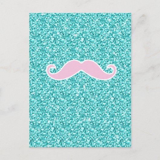 MUSTACHE VON MUSTACHE MIT MIRLY PINK AUF DIE WIRKU POSTKARTE (Vorderseite)