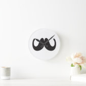 Mustache Wall Uhr (Zuhause)