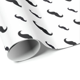 Mustache Wrapping Paper Geschenkpapier