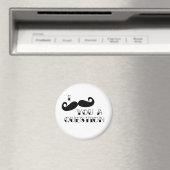 Mustache You a Question Magnet (In Situ (Geschirrspüler))
