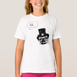 Mustached Mops T-Shirt