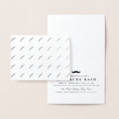 Mustaches Folienkarte (Anzeige)