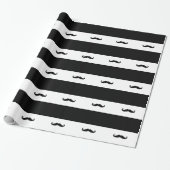 Mustaches Geschenkpapier (Ungerollt)