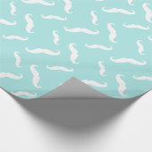 Mustaches Geschenkpapier (Ecke)