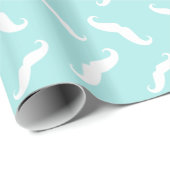 Mustaches Geschenkpapier (Rolleneckpunkt)
