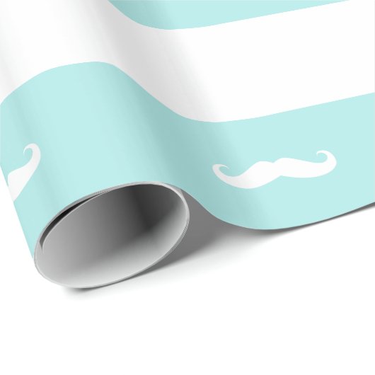 Mustaches Geschenkpapier (Rolleneckpunkt)