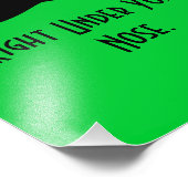 Mustaches Happen Fotodruck (Ecke)