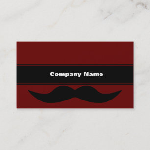 Mustaches Happen Visitenkarte