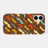 Mustaches iPhone 16 Hülle (Rückseite (Horizontal))