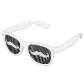 Mustaches Partybrille (Schrägansicht)