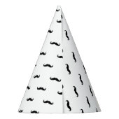 Mustaches Partyhütchen (Rückseite)