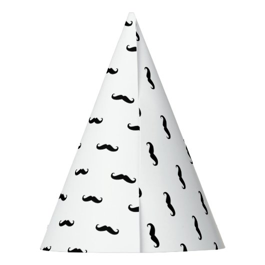 Mustaches Partyhütchen (Rückseite)