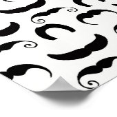 Mustaches Poster (Ecke)