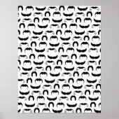 Mustaches Poster (Vorne)