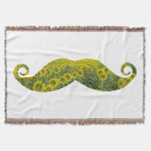 Mustaches Throw Blanket Decke (Vorderseite)