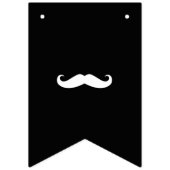 Mustaches Wimpelkette (Dritte Fahne)