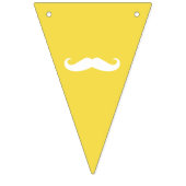 Mustaches Wimpelkette (Dritte Fahne)