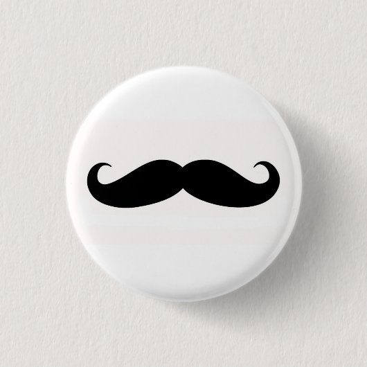 Mustachify Stift Button (Vorderseite)