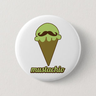 Mustachio Button