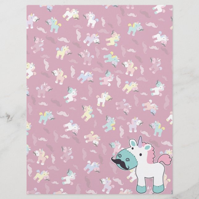 Mustachio Unicornio (Vorderseite)