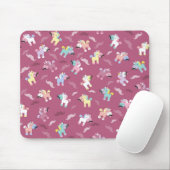 Mustachio Unicornio Mousepad (Mit Mouse)