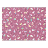 Mustachio Unicornio Tischdecke (Vorderseite (Horizontal))