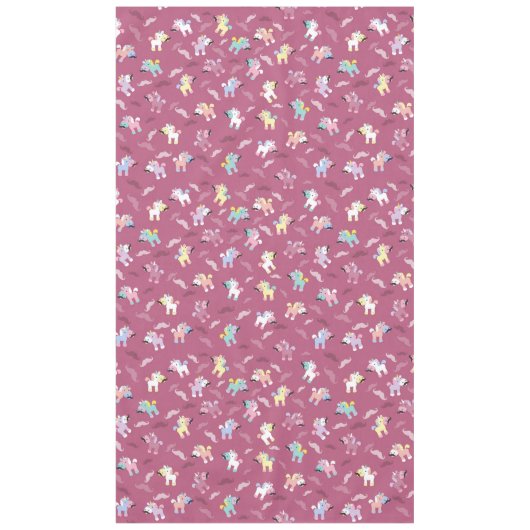 Mustachio Unicornio! Tischdecke (Vorderseite)