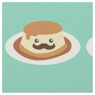 Mustachioed Flan Stoff