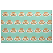 Mustachioed Flan Stoff (Fat Quarter (45,7 x 55,9 cm))