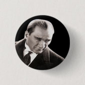 Mustafa Kemal Ataturk Button (Vorderseite)