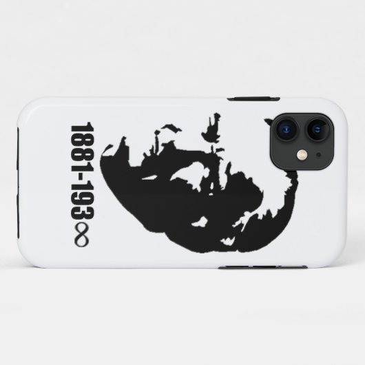 Mustafa Kemal Ataturk Case-Mate iPhone Hülle (Rückseite (Horizontal))