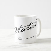 Mustafa Kemal Atatürk Cup Kaffeetasse (VorderseiteRechts)